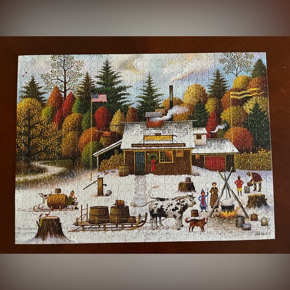 4 Jigsaw Puzzles Bundle Set - Wysocki, Ciro Marchetti, etc - Picture 9 of 9